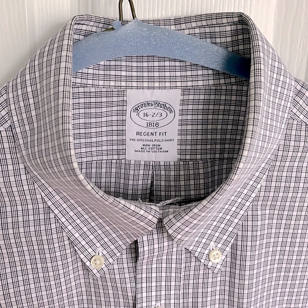 Brooks Brothers, Men’s button down shirt, Size 16 2/3
